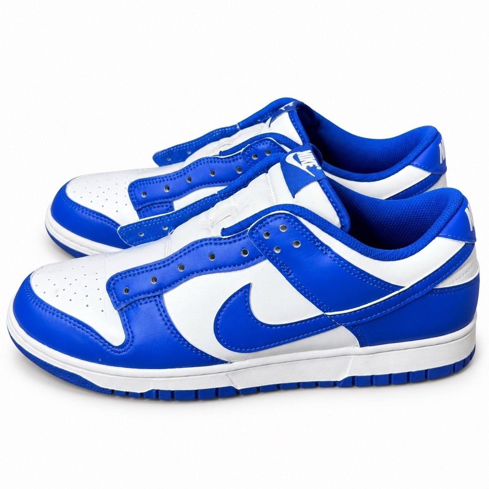Nike Dunk Low Retro Kentucky White Hyper Royal HF5441-112 Men's 11.5 Sneakers